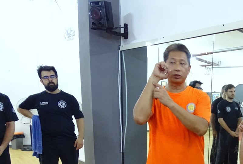 Kung Fu Academy di Sifu Mezzone Caserta Seminario di Weng Chun Tang Yik con GM Sunny So in Italia presso la scuola di arti marziali di wing chun e kung fu a Caserta (2)